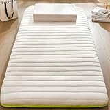 Peiaw Klappmatratze,Premium Blasenbaumwolle mit Ergonomischem Design,Druckentlastend & Rückenschonend,Atmungsaktive Komfortschicht,Platzsparendes Klappdesign(8cm,1.5 * 1.9m)