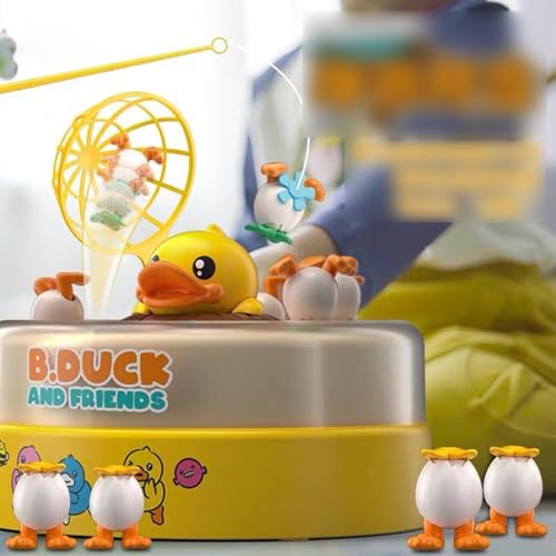 Image of Duck Catching Game Electric Jumping Duck Toy Interaction Rotating Board Game|Baby | Toys for Baby | Developmental Baby Toys|1 Set Rotating Bouncing Board Game