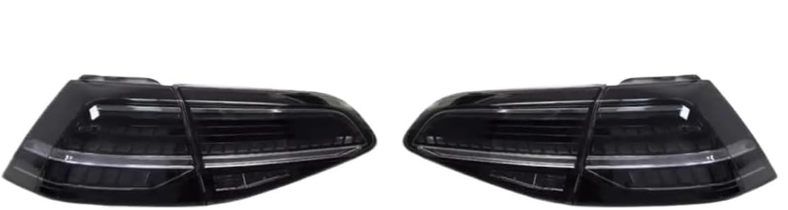 Feu stop feux à LED pour VW pour Golf 7 MK7 de 2013 à 2019 noir