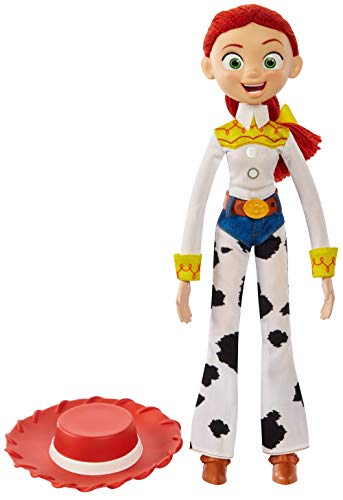Disney and Pixar Toy Story Jessie Doll in True to Movie Scale with Hair and Fashion Accessories Disney Movie Doll Girls Gift for Ages 3 and Up