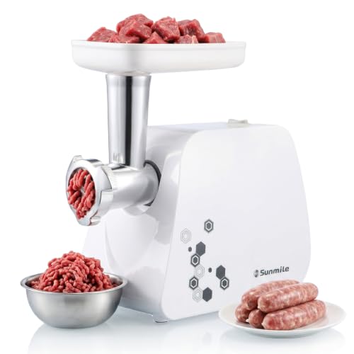 Sunmile Electric Meat Grinder and Sausage Maker - 1HP 1000W ...