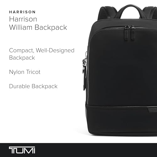 TUMI - Harrison William Backpack - Men's Backpack for Business & Travel - Fits up to 15" Laptop - 15.4" X 11.8" X 4.8" - Black2