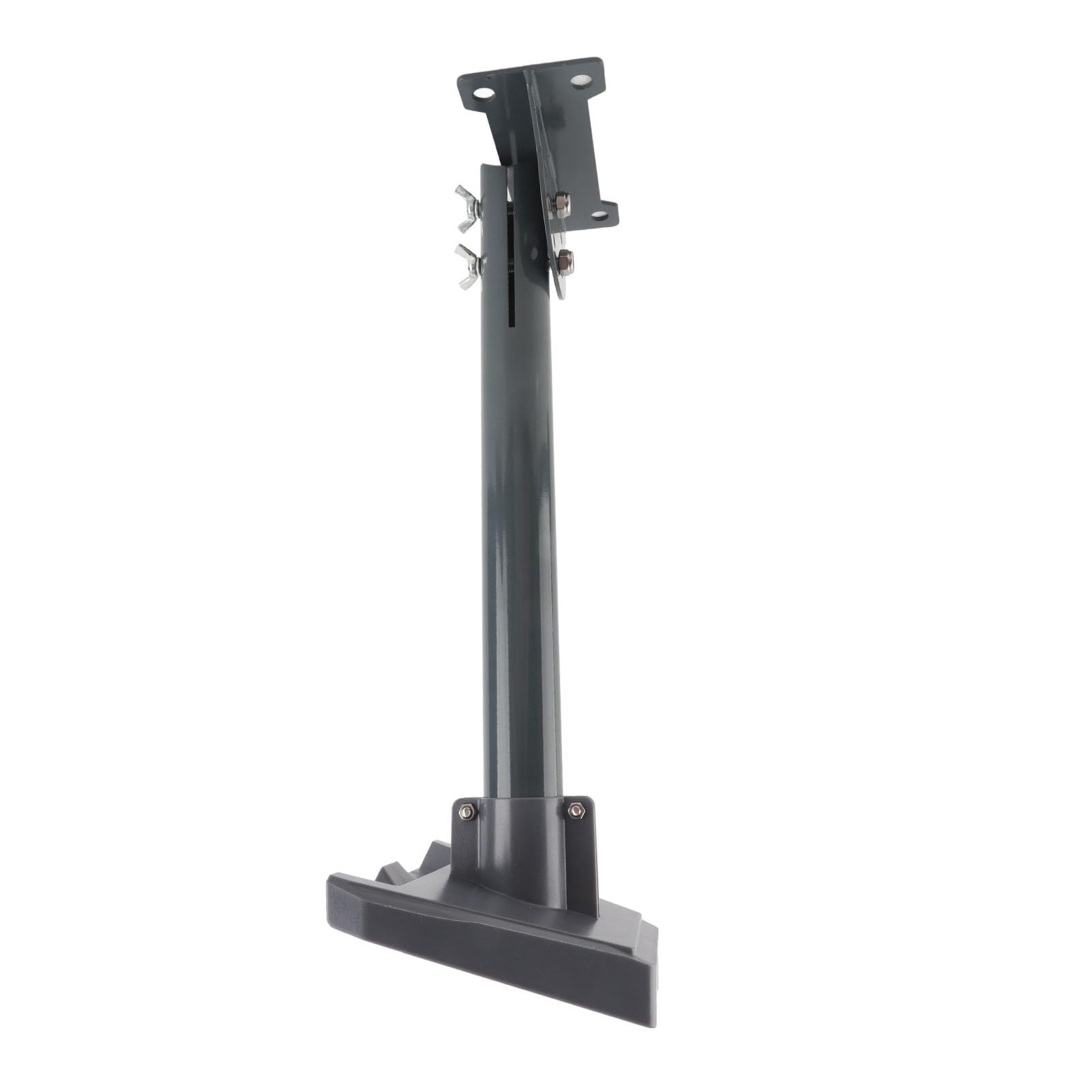 Kit de montaje de techo para Internet por satélite de 3ª generación, diseño giratorio ajustable para autocaravanas, yates, autocaravanas, metal (gris)