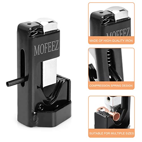 Mofeez Hammer Lug Crimper Tool For 8 Awg - 0000 Awg Battery And Welding Cables With 20Pcs Terminal Connectors And 20Pcs 3:1 Heat Shrink Tubes #TOP2