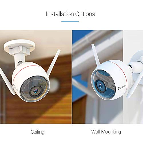 EZVIZ Outdoor Security Camera 1080P, Surveillance, Strobe Light