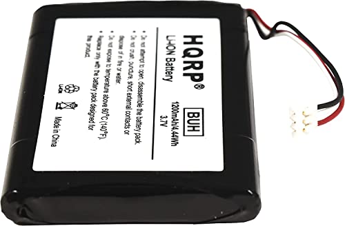 HQRP 1200mAh Battery Compatible with Garmin Edge 800 KE37BE49D0DX3 GPS Navigator