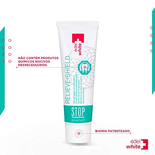 Creme Dental Suíço Edel-White Gel Stop Sensitive 75mL