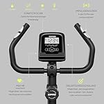One S Heimtrainer Fahrrad - Magnetischer Widerstand, Leiser Betrieb, Verstellbarer Komfort, LCD-Display, Pulsmessung, Kalorienanzeige, Kompakt für Zuhause, Smartphone-Halter, Max 110kg – Bild 4