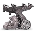 BESTPRICE 1x Turbolader, Kompatibel mit A udi A3, SEAT ALTEA, LEON, TOLEDO, SKODA OCTAVIA 2, SUPERB 2 Kombi (3T5), VW CADDY, EOS, GOLF PLUS 5, GOLF 5, JETTA, PASSAT B6, TOURAN (1T1. 1T2)