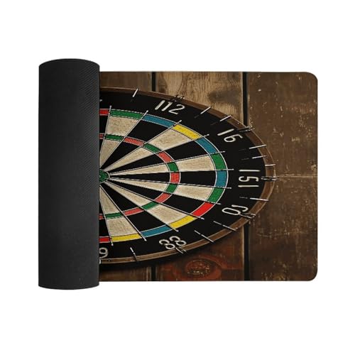 Tapete de escritorio grande para mouse con diseño Dart Board miniatura 3