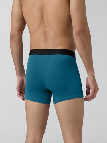 Image of XYXX Men's Aero Super Combed Cotton Regular Fit Solid Antimicrobial Trunks with No Marks Waistband (Pack of 2)
