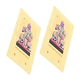 HOODANCOS Tarjeta Amuleto Tai Sui 2026 Año del Caballo 2 Piezas de Cobre Protección Feng Shui Placa Auspiciosa Suerte y Prosperidad para Cartera y Uso Personal