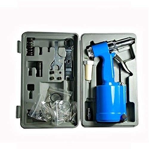 FAST WORLD SHOPPING RIVETTATRICE Aria COMPRESSA SPARA Rivetti PNEUMATICA con Valigetta ED Accessori