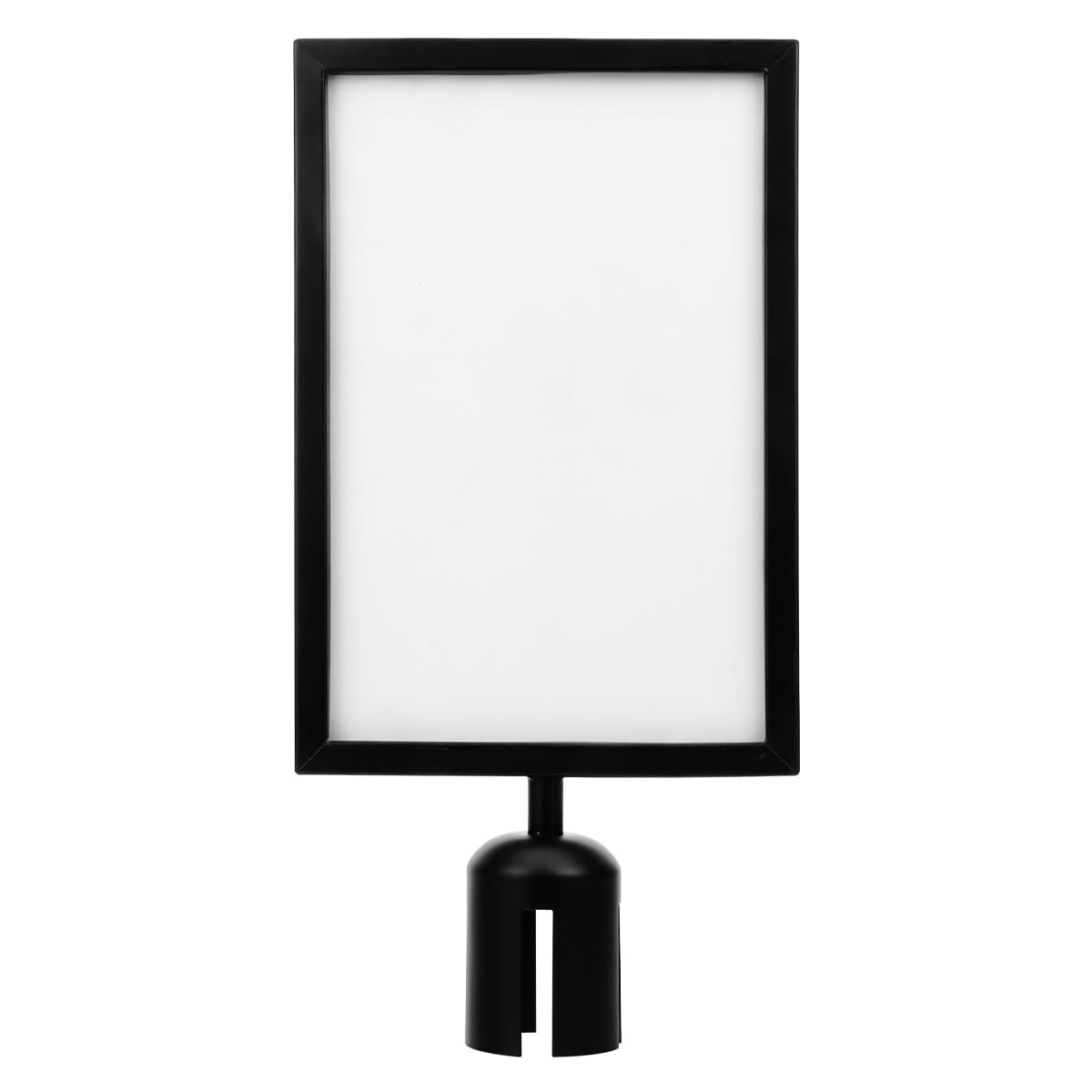 Nicear Belt Post Signs Stands Frame Portrait Holder Poster Display Small Sign Stand Welcome Post Commercial Queue Barrier Vertical Sign Stand for Crowd Control