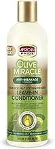 African Pride Olive Miracle Leave-in Conditioner, 12 Ounce