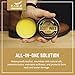 Boot Wax Waterproofer & Conditioner – 4oz Beeswax Leather Waterproofing Wax for Boots, Shoes, Gloves & Jackets – All-Natural Leather Sealant & Protector