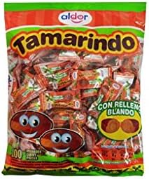 ALDOR Caramel flavor TAMARINDO soft filling Pack 100 Unit