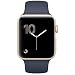Apple Watch Series 2 38mm Smartwatch (Gold Aluminum Case & Midnight Blue Strap)