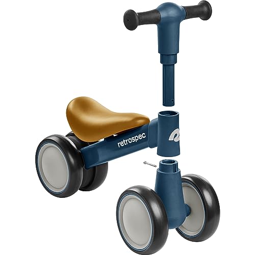 Retrospec Cricket Baby Walker Balance Bike with 4 Wheels for Ages 12-24 Months - Toddler Bicycle Toy for 1 Year Old’s - Ride On Toys for Boys & Girls - image 7