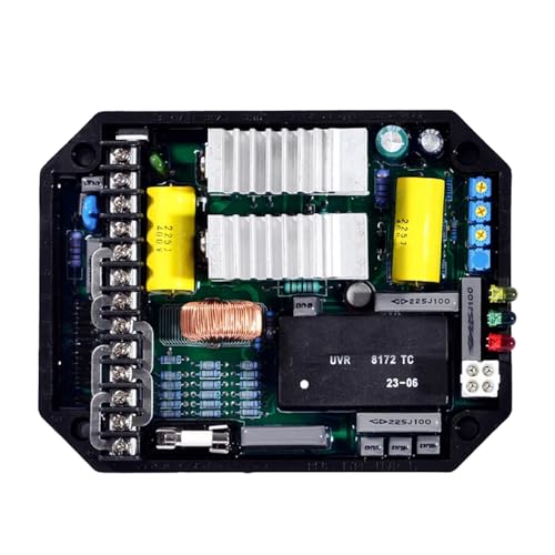 Tendparts Regulador de voltaje automático AVR UVR 8172 UVR8172 compatible con generador Mecc Alte TC compatible con generador sin escobillas alternador Genset
