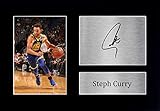 ✯ Ein Geschenk, das sie lieben TATSÄCHLICH - Hit ein Netz mit dieser signiert, ungerahmt, gedruckte Foto von einem der berühmtesten Basketball-Spieler der Welt, Stephen Curry. Slam dunk Geschenk für sie und oben vorhanden Gebende Punkte auf Dich - im Netz!