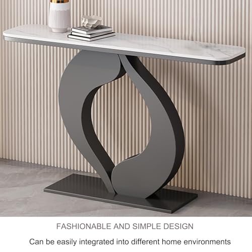 Mesa de entrada decorativa con acabados sofisticados para salones modernos 7