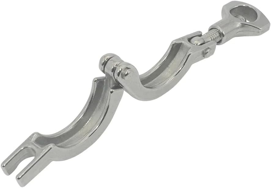 304 Stainless Steel Tri Clamp Sanitary Pipe Fitting for Quick Connection - Heavy Duty Ferrule(2in)