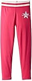 Dream Star Girls' Activ8 Yoga Legging with Striped Elastic Waistband