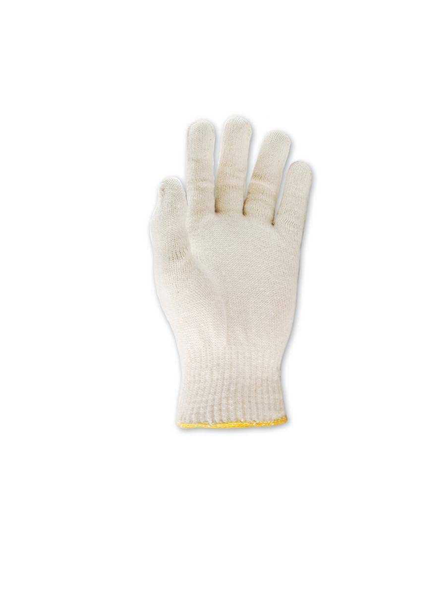 MAGID 13-670-KWRB Touch Master 13671KWRB Heavyweight Knit Lisle Gloves, Ladies (Fits Medium), Natural , Ladies (Fits Medium) (Pack of 24)