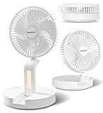 Geek Aire Personal Cooling Fan that Blow Cold Air, Portable Rechargeable Desk...