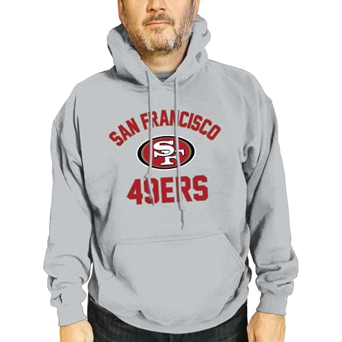 Image of Team Fan Apparel NFL Gameday Hoodie Pullover Sweatshirt for Men and Women | Officially licensed NFL Gameday fleece pullover - kangaroo pocket, ribbed cuffs, drawstring hood, unisex fit