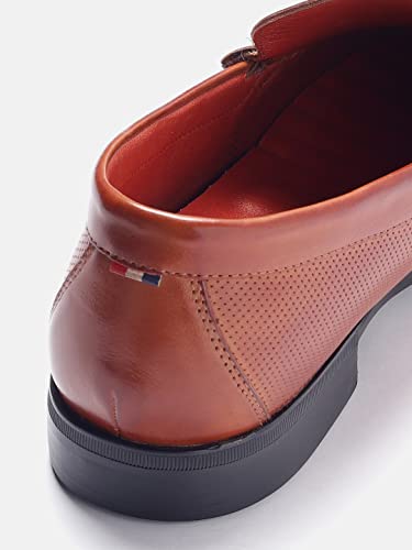 Image of Gabicci Boyle Leather Slip On Formal Shoes for Men|1204|