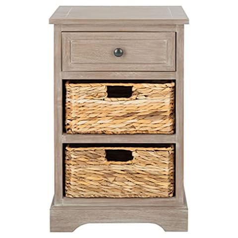 SAFAVIEH Carrie Wicker Nightstand Cover