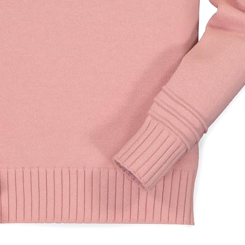 Image of Hope & Henry Girls' Long Sleeve Rib Knit Sweater Top