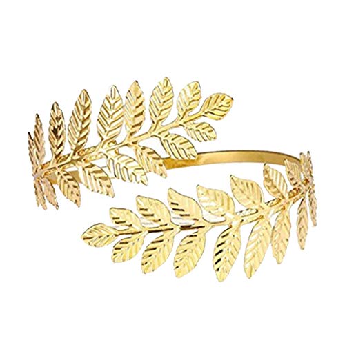 DYNWAVE 4xMulheres Braço Braço Cuff Braçadeira Bracelete Bracelete-Espiral Folha Ramo