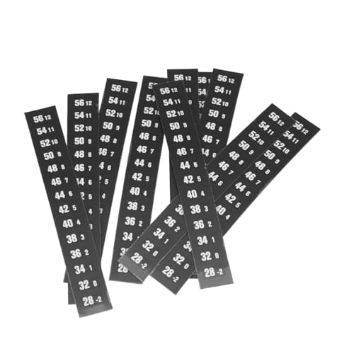 Ciieeo Adhesive Temperature Strips 10pcs Thermometer Sticker for Home Brewing Aquariums