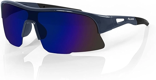 Óculos Esportivo Proteção Uv 400 Tarik Azul Alma Genius