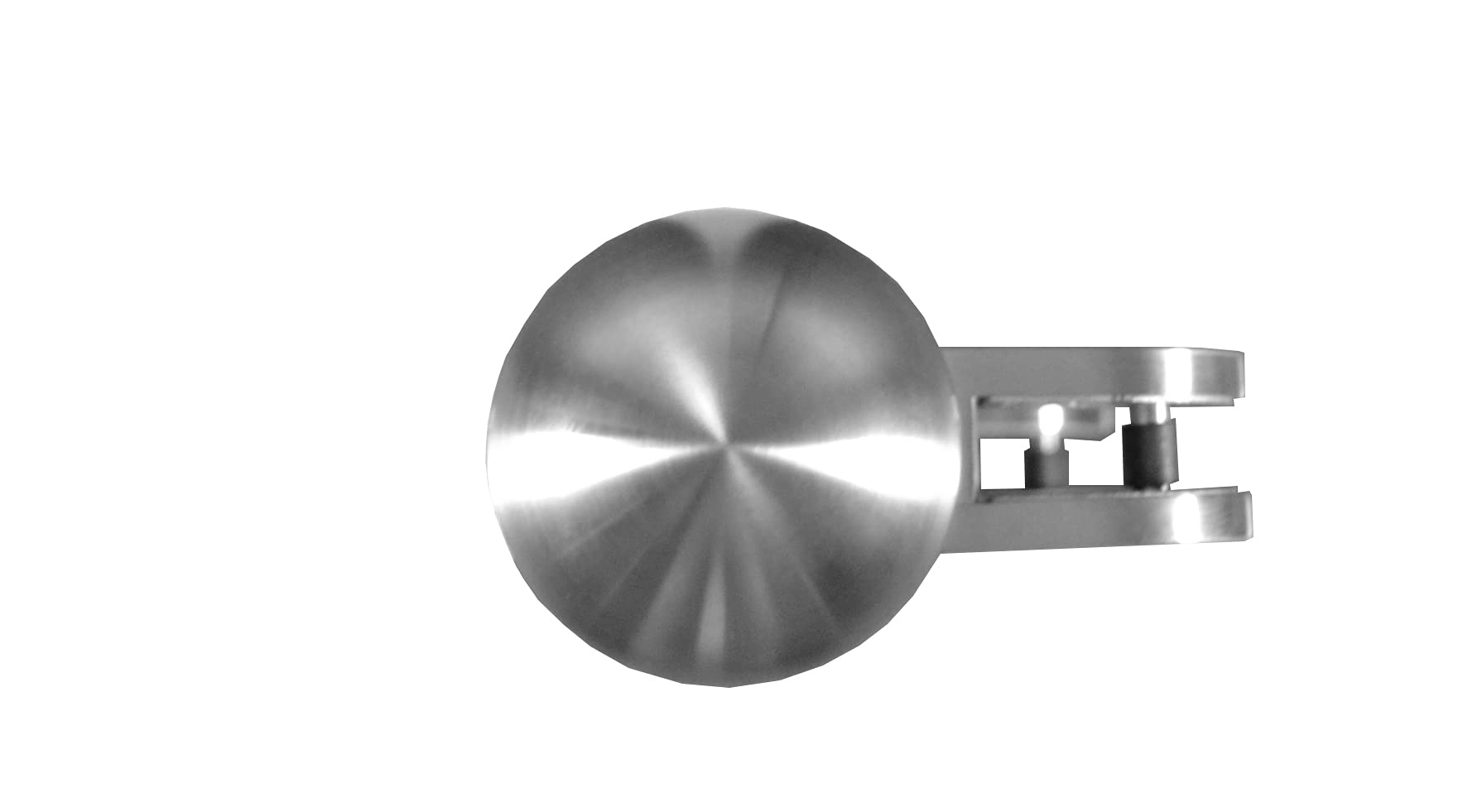 Hustenschutz Spuckschutz Edelstahl Pfosten Thekenaufsatz Glasaufbau Produktion (Model: 21, RS - Rechts)