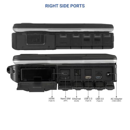 Image of Panasonic Toughbook 31 CF-31 MK5 Rugged Laptop, 13.1 inch XGA Touch, i5-5300U 2.3GHz, 16GB RAM, 1TB SSD, 4G LTE, Backlit Keyboard, Windows 10 Pro