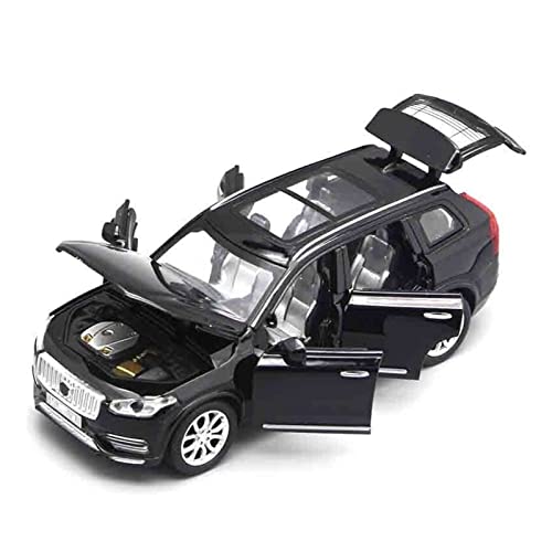 Modelo Diecast con puertas 1:32 para Volvo XC90 blanco miniatura 3