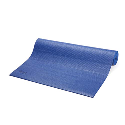 Yoga-Matte ASANA aus PVC, schadstofffrei, rutschfest, waschbar, perfekt für Einsteiger, Fitness- und Pilates-Matte, 183 x 60 cm, 4 mm