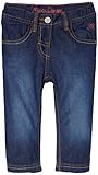  Mexx - Baby - Mädchen Hose Mini Woven Denims K1Lip008, Gr. 74, Blau (Submarine Blue Denim)