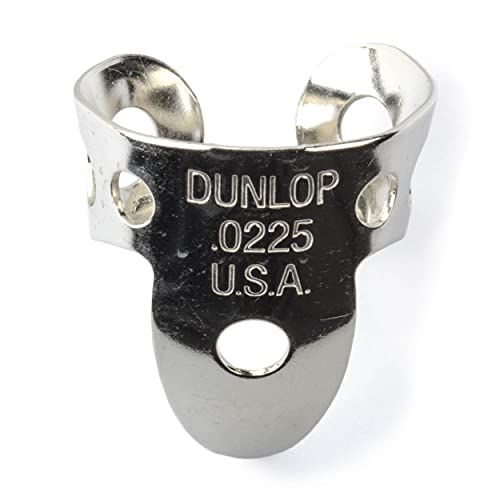JIM DUNLOP 33P.0225 Nickel Silver Finger & Thumbpicks, .0225 JIM DUNLOP 33P.0225 Nickel Silver Finger & Thumbpicks, .0225