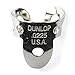 Dunlop 33P.0225 Nickel Silver Finger & Thumbpicks, .0225", 5/Player's Pack