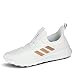 Produktbild adidas Damen Cloudfoam Pure Sneaker, Footwear White/Tactile Gold Metallic/Metal Grey, 39 1/3 EU