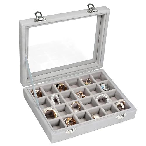 Boîte à bijoux pour organiser vos bagues et boucles d'oreilles au quotidien