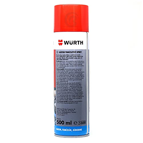 Würth Hızlı Motor Temizleme Spreyi 500 ml