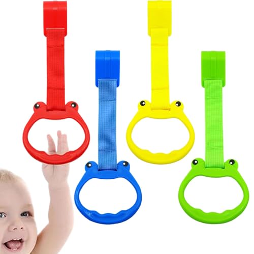 Pull up rings Pladen walking helper infantil con dibujos animados para cunas 6