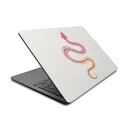Autocollant MacBook Air 13.6 A2681 skin vinyle serpent rose