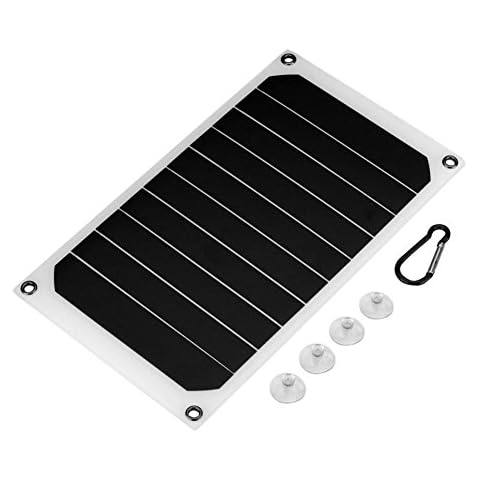 Teekit Portable 10W IP64 Waterproof Solar Panel Mobile Power Charger 5V USB Powerful Charging Cover